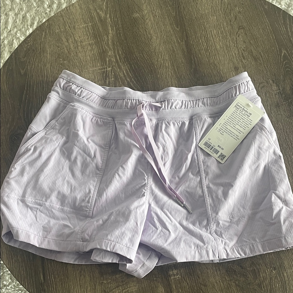 Lululemon Athletica Lavender Athletic Shorts